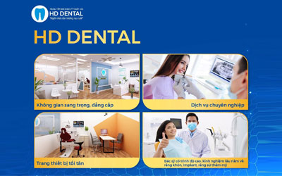Khách hàng chăm sóc răng miệng tại nha khoa HD Dental